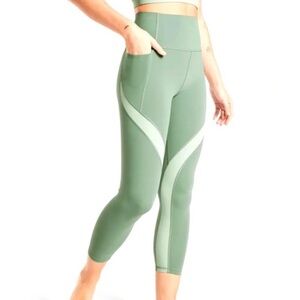 SALUTATION STASH HIGH RISE COLORBLOCK 7/8 LEGGING